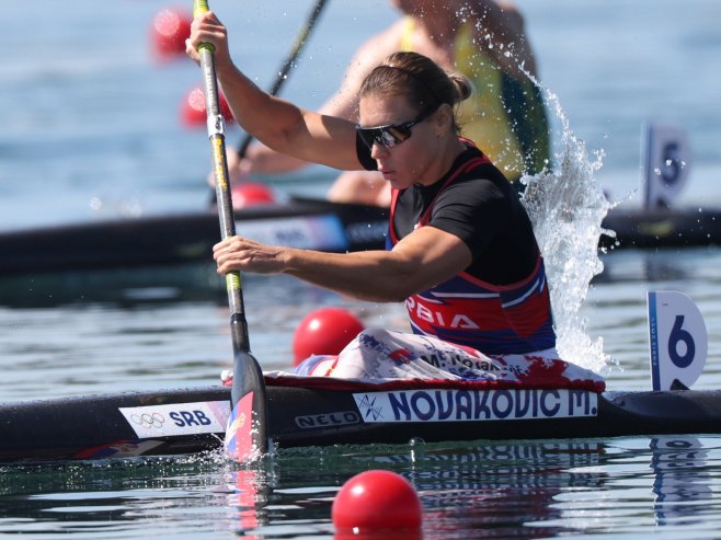 Srpska kajakašica Milica Novaković u finalu Svjetskog prvenstva