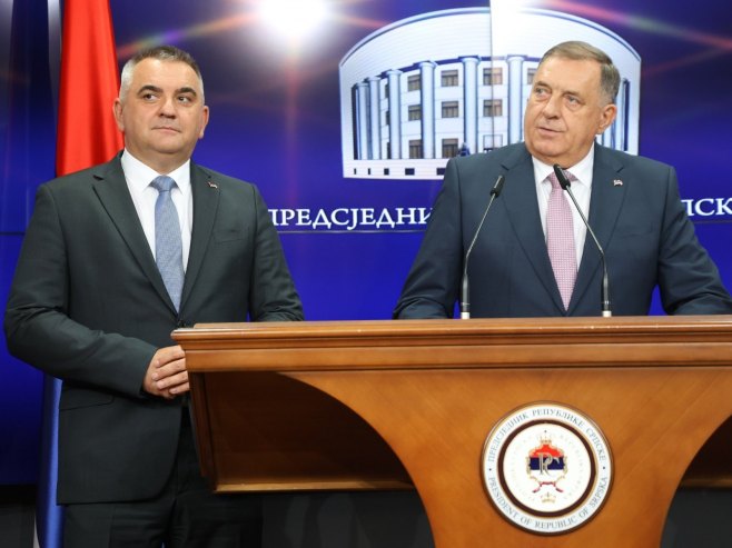 UŽIVO - Konferencija za novinare Dodika i Minića