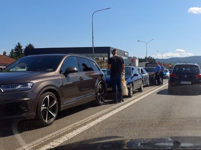 Lančani sudar u Banjaluci