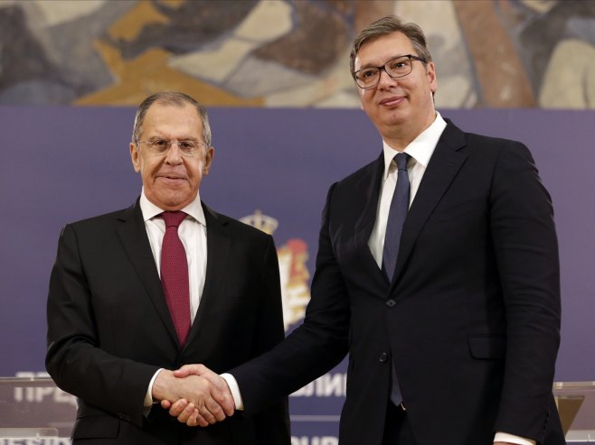 Vučić i Lavrov razgovari o Republici Srpskoj i Kosmetu