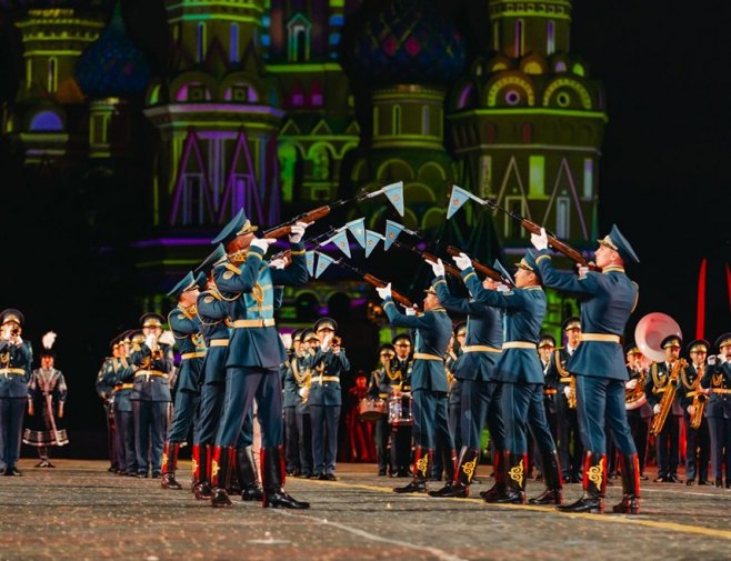 Dobar prijem policijskog orkestra MUP-a Srpske u Moskvi