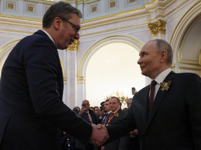 Kremlj: Putin će se u Kini sastati sa Vučićem