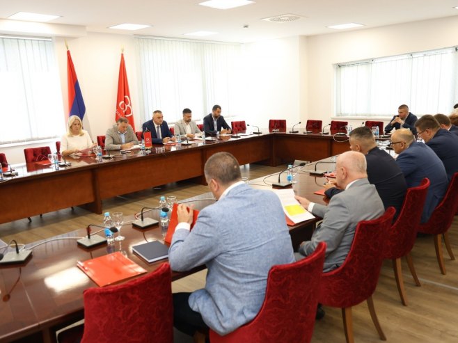 Sastanak vladajuće koalicije uoči sutrašnje sjednice NSRS (FOTO)