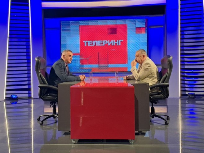 Savo Minić u emisiji Telering Savo Minić u emisiji Telering - Foto: RTRS