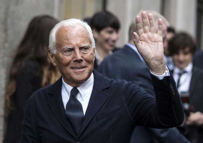 Đorđo Armani (Foto: EPA/MASSIMO PERCOSSI, ilustracija) Đorđo Armani (Foto: EPA/MASSIMO PERCOSSI, ilustracija) -