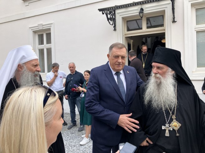 Dodik: Ljubav srpskog naroda prema crkvi jača od svega (VIDEO)