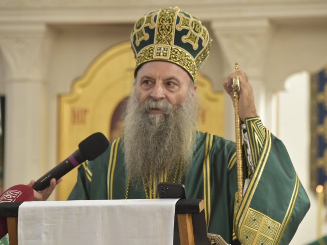 Patrijarh služi liturgiju povodom 800 godina manastira Mesić kod Vršca
