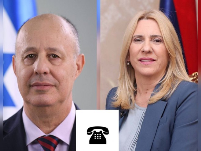 Hanegbi i Cvijanović - Foto: Ustupljena fotografija