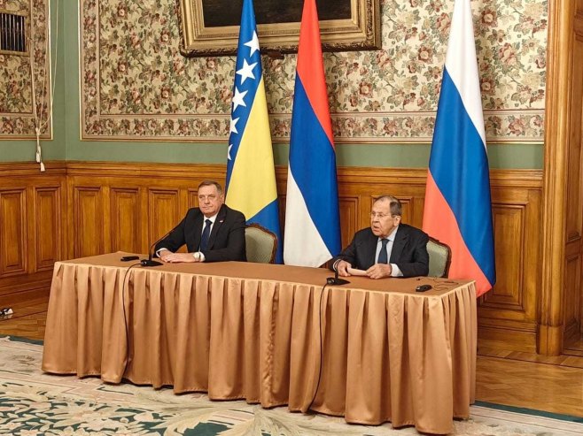 Sastanak Dodik i Lavrov Sastanak Dodik i Lavrov - Foto: RTRS