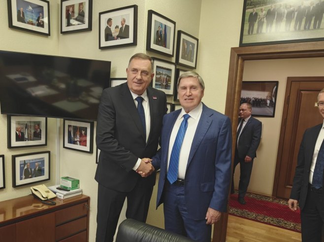 Dodik i Ušakov - Foto: pravda.ru