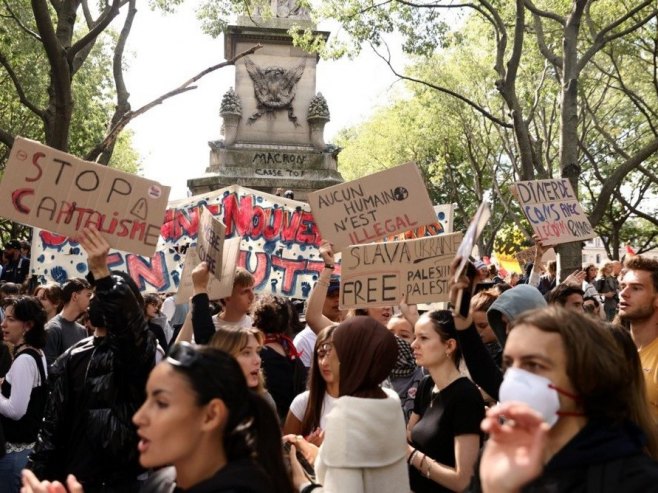Uhapšeno 250 učesnika demonstracija protiv Makrona
