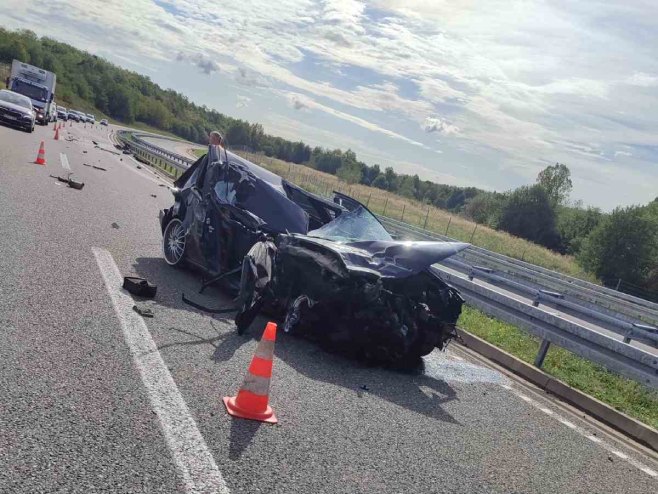 Saobraćajna nezgoda na auto-putu "9. januar"
