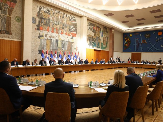 Sjednica Savjeta za saradnju Srbije i Republike Srpske Sjednica Savjeta za saradnju Srbije i Republike Srpske - Foto: ZIPAPHOTO/Borislav Zdrinja