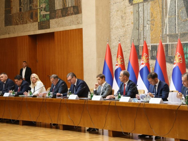 Beograd - sjednica Savjeta za saradnju Srbije i Republike Srpske Beograd - sjednica Savjeta za saradnju Srbije i Republike Srpske - Foto: ZIPAPHOTO/Borislav Zdrinja