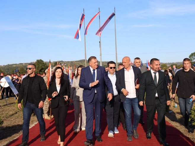 Obilježavanje u Doboju Obilježavanje u Doboju - Foto: predsjednikrs.rs/Dona Katušić