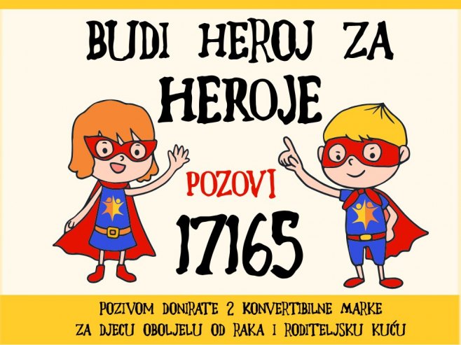 Budi heroj za heroje, pozovi 17165 (foto: Udruženje Iskra) - 