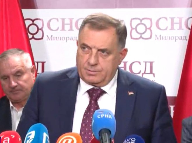UŽIVO - Konferencija za novinare nakon sjednice Predsjedništva SNSD-a