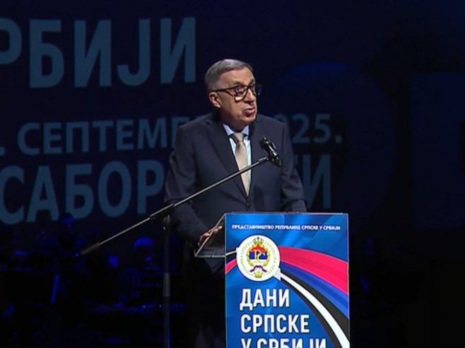 Cicović: Samo u jedinstvu Srbije i Srpske možemo obezbijediti opstanak i budućnost (VIDEO)