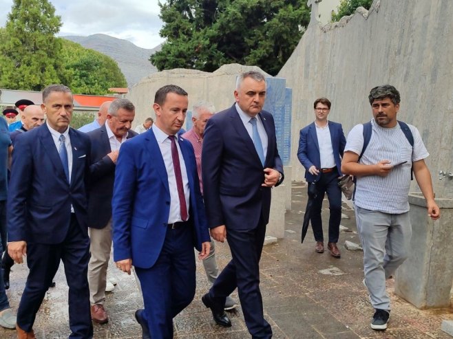 Ćurić i Minić - Foto: RTRS