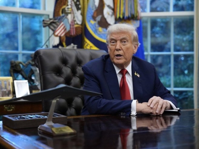 Donald Tramp (Foto:  EPA/YURI GRIPAS / POOL) - 