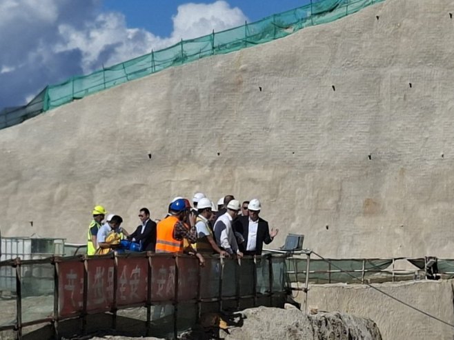 Đokić obišao radove na izgradnji HE "Dabar" (FOTO/VIDEO)