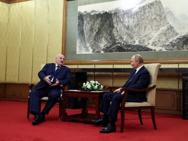 Sastali se Putin i Lukašenko: Razgovori o bezbjednosti Savezne države i izgradnji nuklearne elektrane