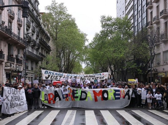 Protesti u Argentini (Foto: EPA/Adan Gonzalez) - 