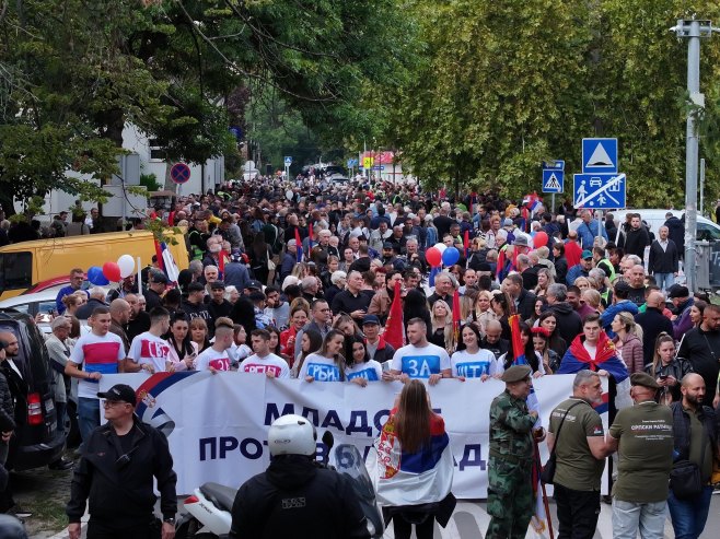 Građani protiv blokada (foto: TANJUG/ STR) - 