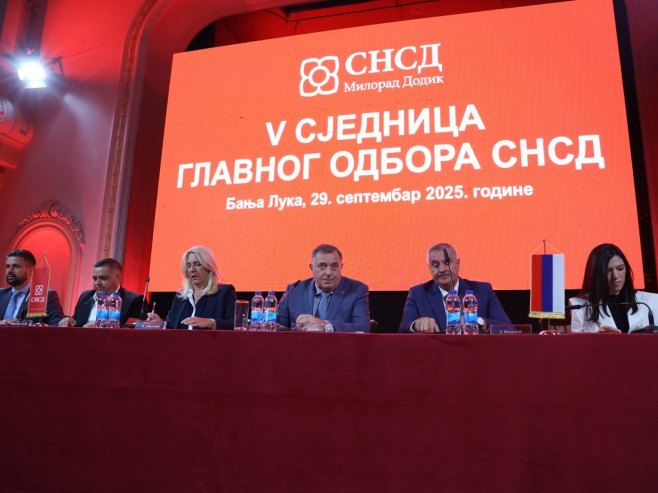 UŽIVO - Konferencija za medija nakon sjednice Glavnog odbora SNSD-a