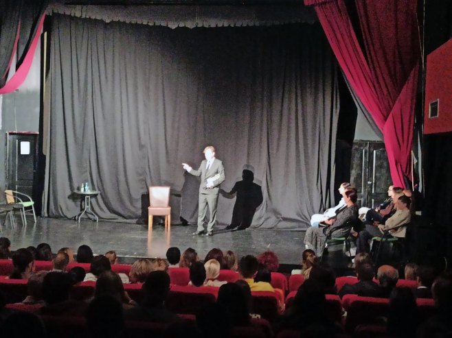 Zvornik - monodrama "Na Drini ćuprija" - Foto: SRNA