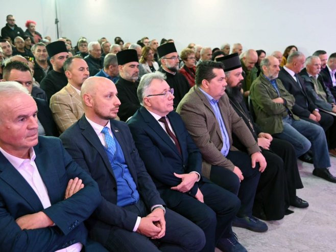 Srbac - promocija monografije i stripa - Stevandić - Foto: SRNA
