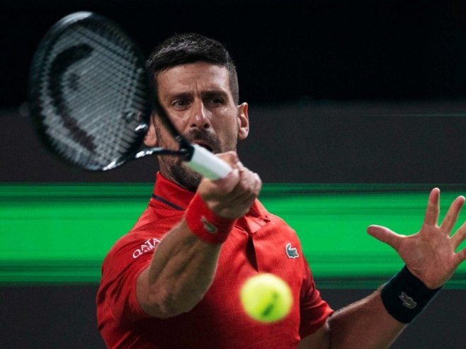 Novak Đoković (foto: EPA/ALEX PLAVEVSKI) - 