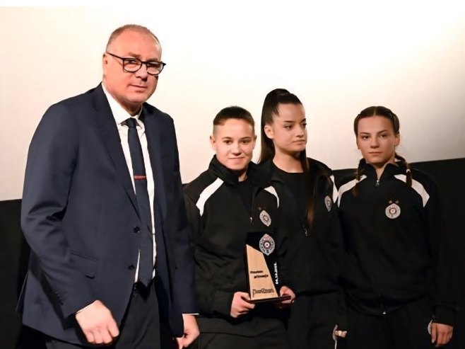 Godišnja nagrada ЈSD Partizan Anastasiji Mitrović
