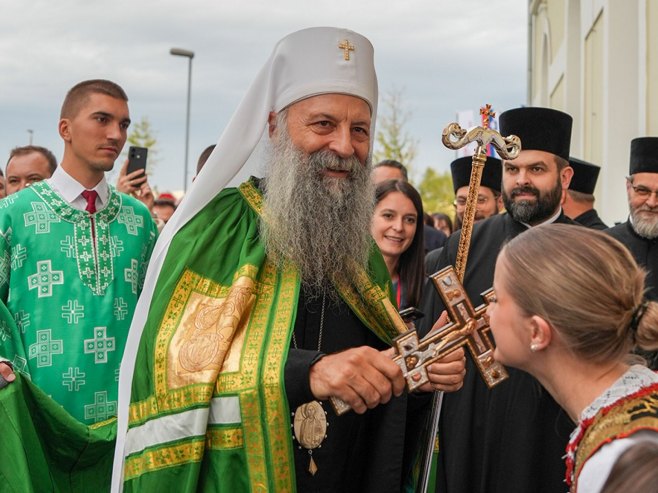 Patrijarh Porfirije osveštao Hram Svetih Kirila i Metodija u Mariboru
