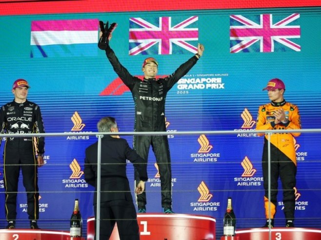 Formula 1: Rasel pobijedio na VN Singapura