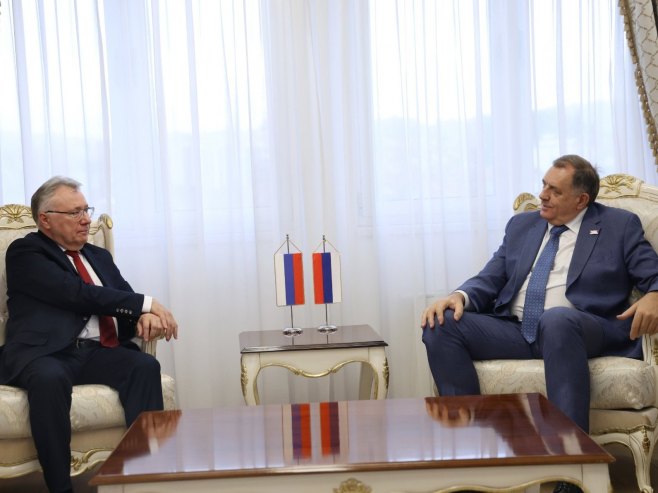 Dodik sa Kalabuhovom: Visok nivo saradnje i razumijevanja