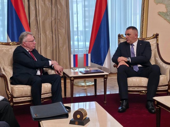 Minić sa Kalabuhovom: Saradnja Srpske i Rusije zasniva se na prijateljskim odnosima i poštovanju