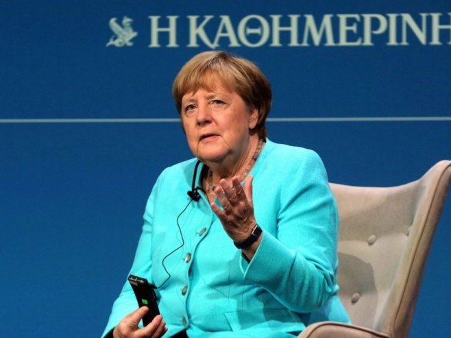 Angela Merkel (foto: EPA/ALEXANDROS BELTES) - 