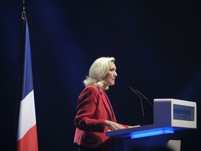 Marin Le Pen (foto: EPA/GUILLAUME PINON) - 