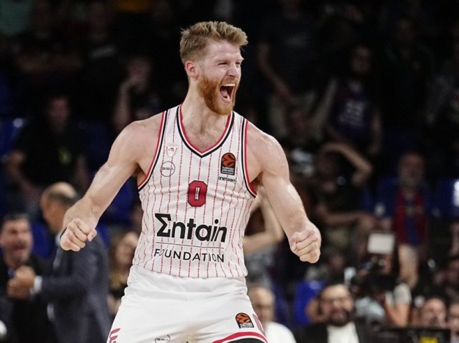 Košarkaš Olimpijakosa Tomas Vokap van terena dvije do tri nedjelje