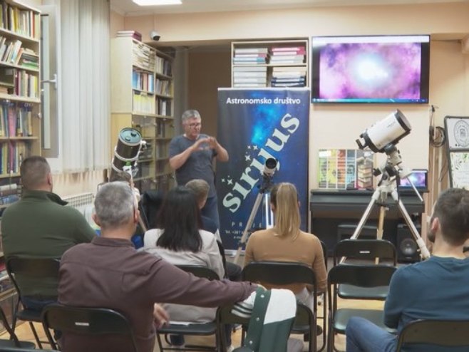 U organizaciji Astronomskog društva "Sirijus", održano predavanje o svemiru