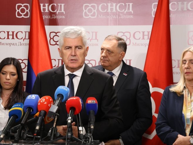 Čović: Zagovaramo mir i stabilnost; Јasno partnerstvo sa SNSD-om (VIDEO)