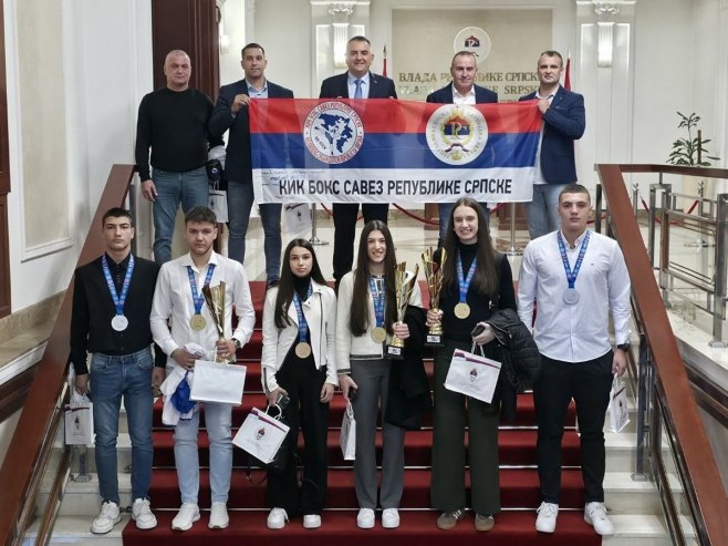 Minić ugostio kik-boksere iz Republike: Najbolji ambasadori Srpske