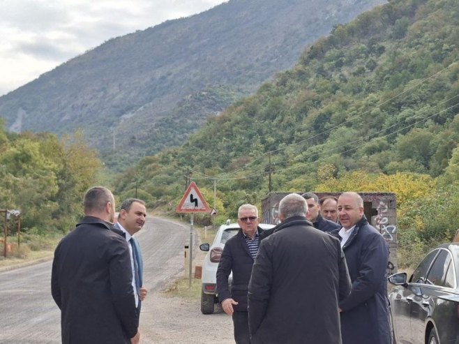 Јanković obišao gradilište na regionalnom putu Stolac-Berkovići (VIDEO)