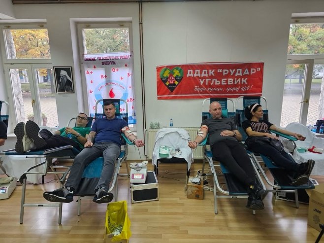 Ugljevik - dobrovoljno darivanje krvi (Foto: Instagram/Opština Ugljevik) Ugljevik - dobrovoljno darivanje krvi (Foto: Instagram/Opština Ugljevik) -