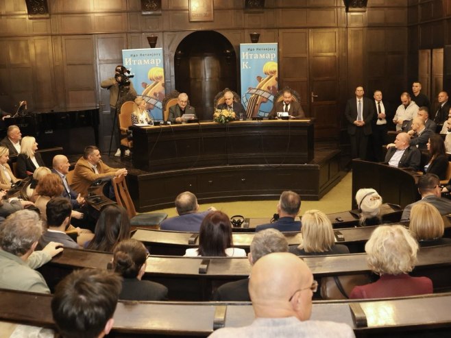 Promovisana knjiga izraelskog književnika Ide Netanjahua "Itamar K."; Dodik: Srpska se upoznala sa važnim djelom (FOTO)