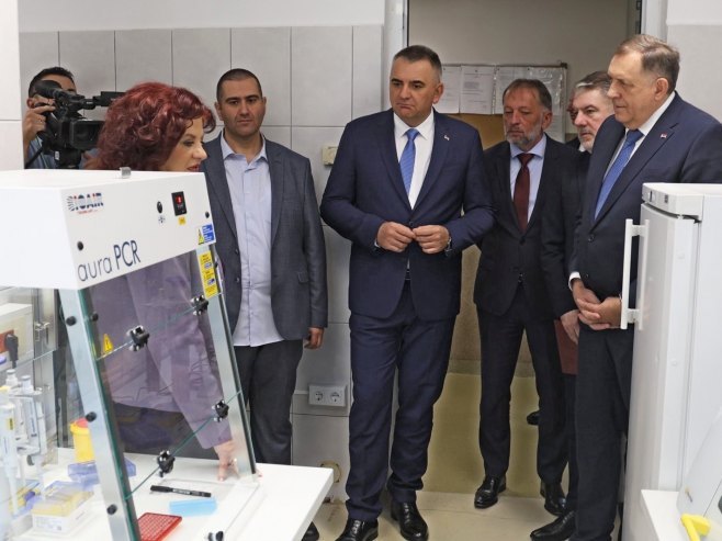 Otvorena Laboratorija za HLA tipizaciju tkiva; Dodik: Srpska radi planski kada je riječ o obezbjeđivanju zdravstvenih usluga (VIDEO)