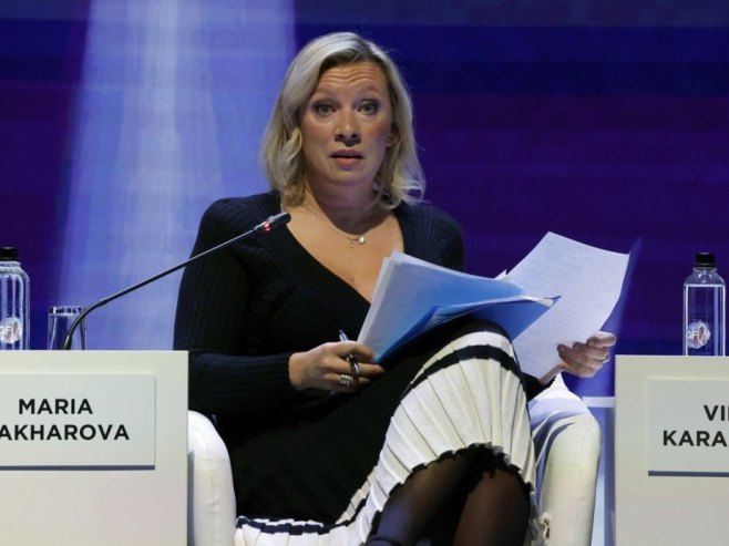 Zaharova: Zapadu su potrebne dezinformacije o sastanku Lavrova i Rubija kako bi podržao Zelenskog