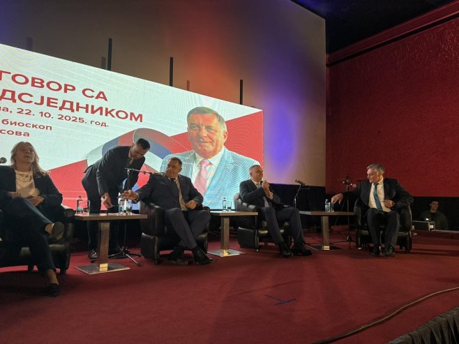 Dodik na tribini "Razgovor sa predsjednikom": Podrška danas meni je 63 odsto