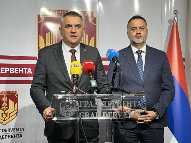 Minić sa Žunićem: Omogućiti infrastrukturnu povezanost Dervente sa regionom (FOTO/VIDEO)